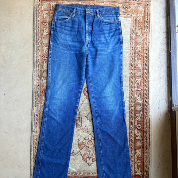 Vintage 90s Wrangler Denim Jeans Extra Long - Picture 3 of 6